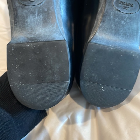 Men's Prada loafers sz 8 preowned - Picture 8 of 10